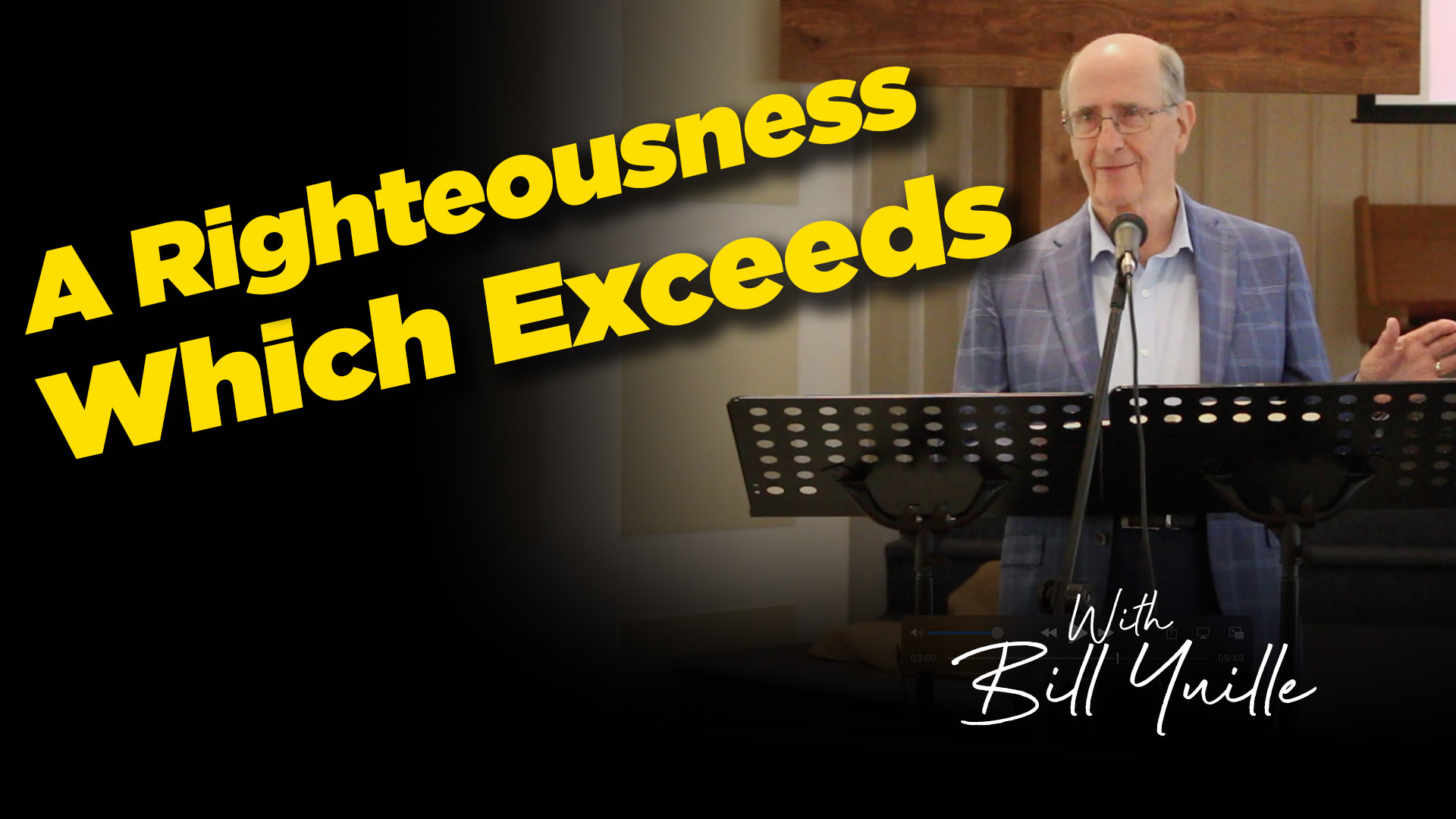 A Righteousness Which Exceeds