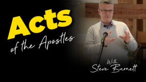 Steve Burnett :Acts of the Apostles